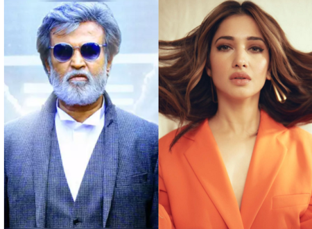 Superstar Rajinikanth and actress Tamannaah Bhatia